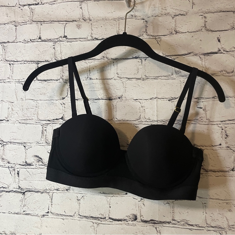 Pepper Black Padded Balconette Bra 34B
